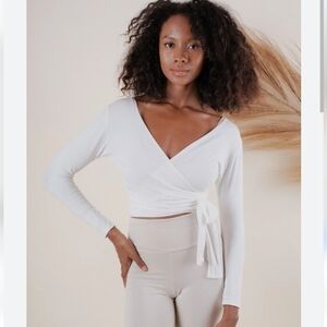 Indigo Luna Wrap Top